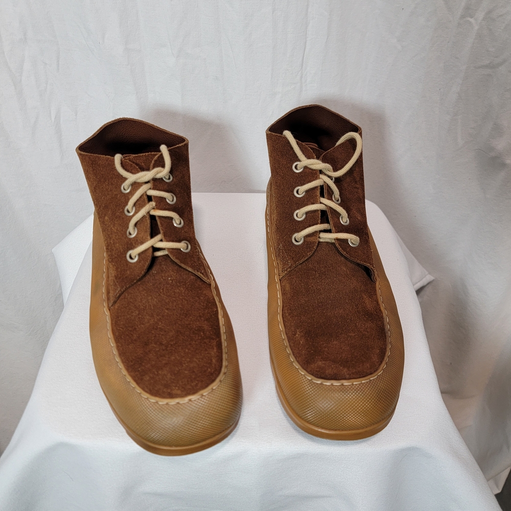 European Vintage SWAMP Suede Boots